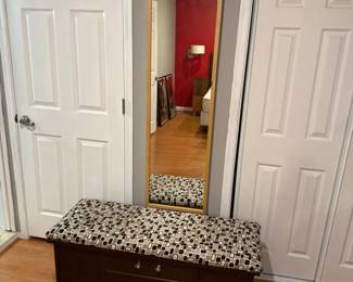 A Lane Cedar Chest And A Mirror