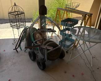 Assorted Metal Decor, And More