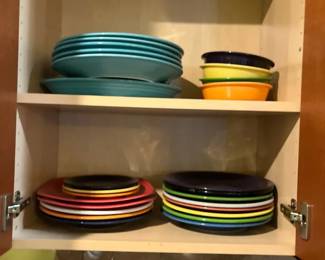 Fiesta Ware Dishes Assorted Colors