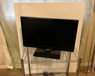 Samsung 22 TV And Panasonic VHS Player And More