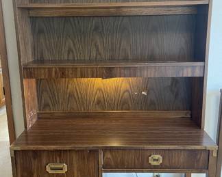 Desk with Shelves