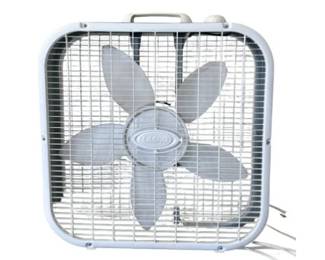 Lasko 20 Inch Box Fan - 3 Speeds - With Handle For Easy Carrying