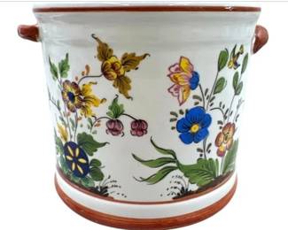 Este Ceramiche Italian Pottery Cache Pot Made In Italy