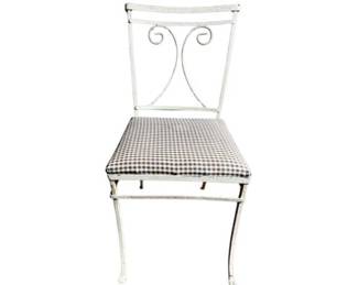 Vintage Wrought Iron Chair