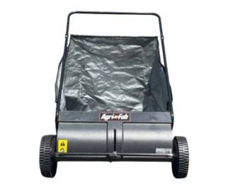 Agri-Fab 26 Inch Push Lawn Sweeper With 7 Cubic Foot Capacity
