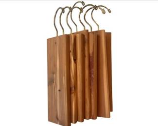 Cedar Moth Repellent Closet Hangers
