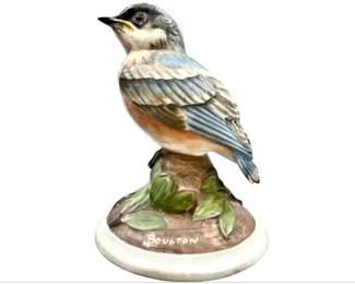 Boehm Porcelain Bird Figurine - Signed