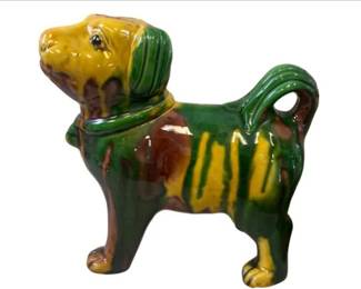 Chinese Drip Glaze Foo Dog