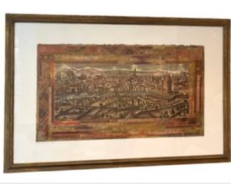 Mixed Media Piece - Dans La Ville De Rome - By Danielle Desplan