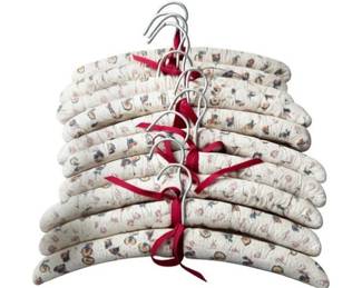 10 Padded Cloth Hangers