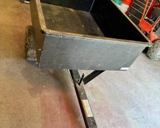 metal yard cart