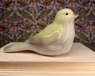 Ceramic Bird Figurine
