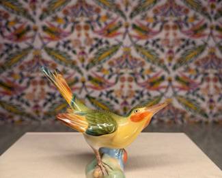 Herend Porcelain Bird Figurine