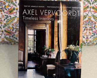 Axel Vervoordt: Timeless Interiors Hardcover Book