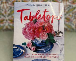 "Tabletops" by Barbara Milo Ohrbach Hardcover Book