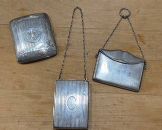 Sterling Silver Card/Purse Cases