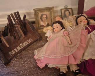 Vintage Madam Alexander Dolls. 1940s-1960's Frames and Photos