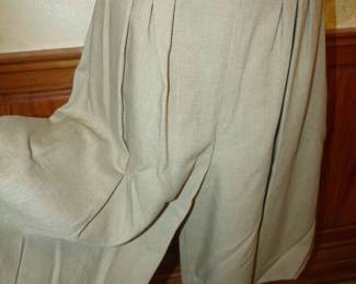1980s John Meyer Tan Blend Guacho Skirt