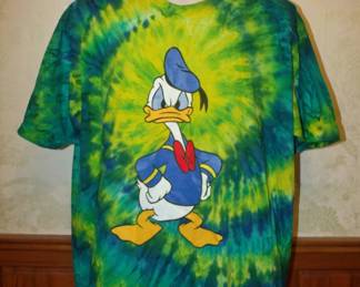1990s Disney Donald Duck Tie Die Tee
