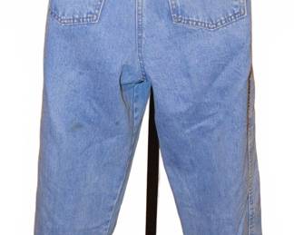 1980s ZENA High Waisted Blue Jeans
