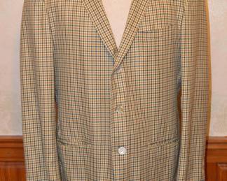 1960s Palm Beach Barons Slack Bar Check Blazer