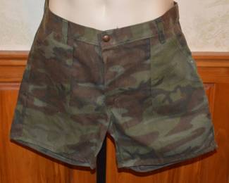 1970s Clouds Mens Camo Shorts