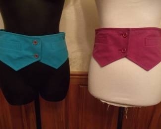 1980s Blassport Waistcoat Belts