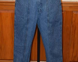 1980s SYNC by Union Bay Contrast Denim Jeans