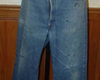 1970s Mens Thumbs Up Denim Jeans