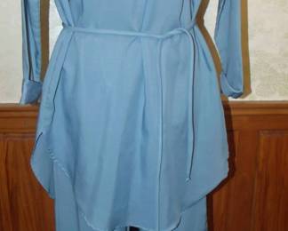 1970s Christine Von Lumbe Disco era Blue 3 piece set
