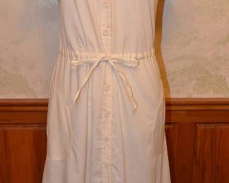 Early 1980s Plain Jane by Danuta Butterfly Motif Sundress