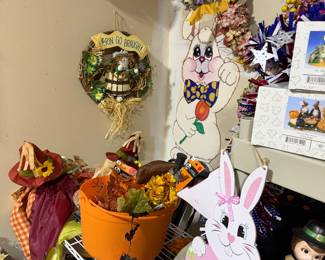 wreaths, bunny and more
