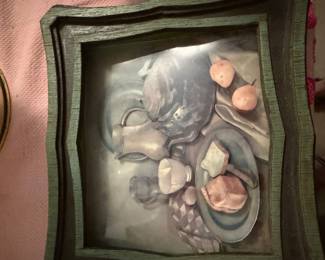 vintage still life art project