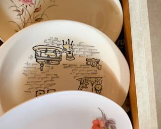 vintage small platters