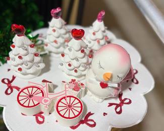Cute little trees and birs
