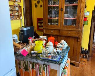 ANTIQUE KITCHEN CUPBOARD