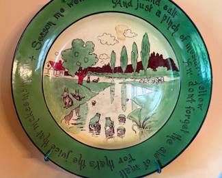 ST AUGUSTINE WARE YE OLDE ENGLISH PLATTER