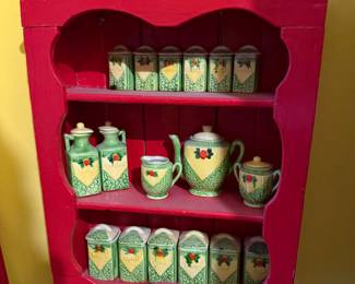VINTAGE MINIATURE KITCHEN SPICE SET