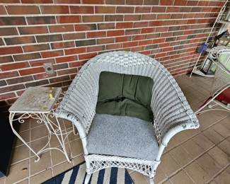 Wicker chair