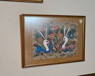 Mid century art print