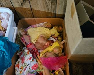 Vintage barbie dolls