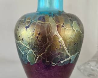 Robert Held art glass vase