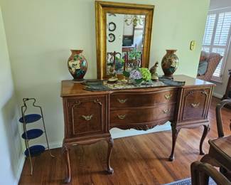 Mahogany buffet