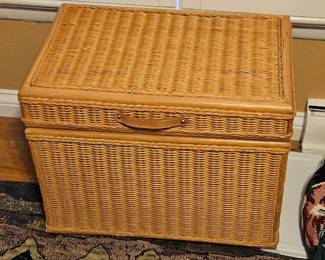 Wicker trunk