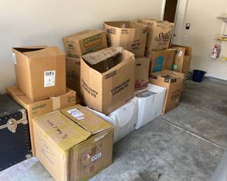 All Lenox that we will be unpacking and posting pictures after 7/8.