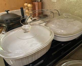 Corning casserole dishes