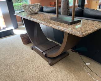 Modern console table 