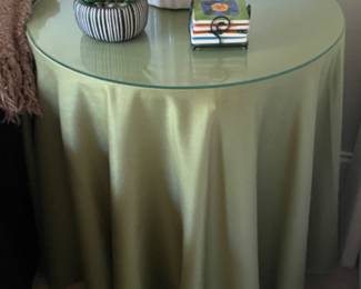 Round side table 