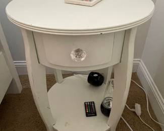 White side tables 