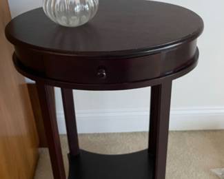 Round side table 
